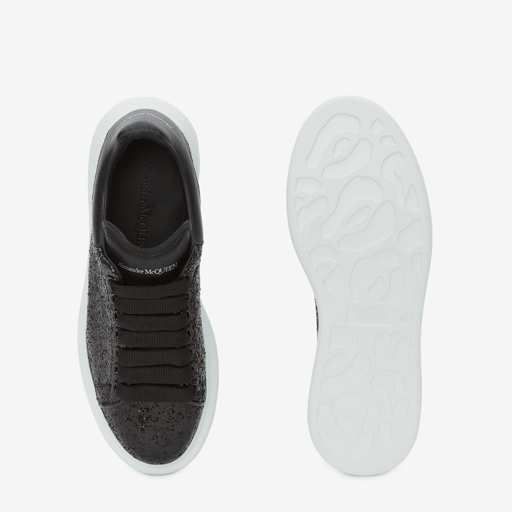 Alexander Mqueen Oversized Sneaker In Black - DopestKickz