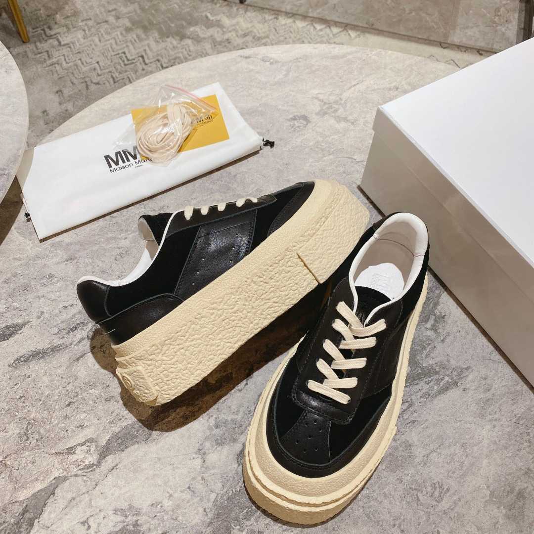 Maison Margiela Panelled Low-Top Sneakers - DopestKickz