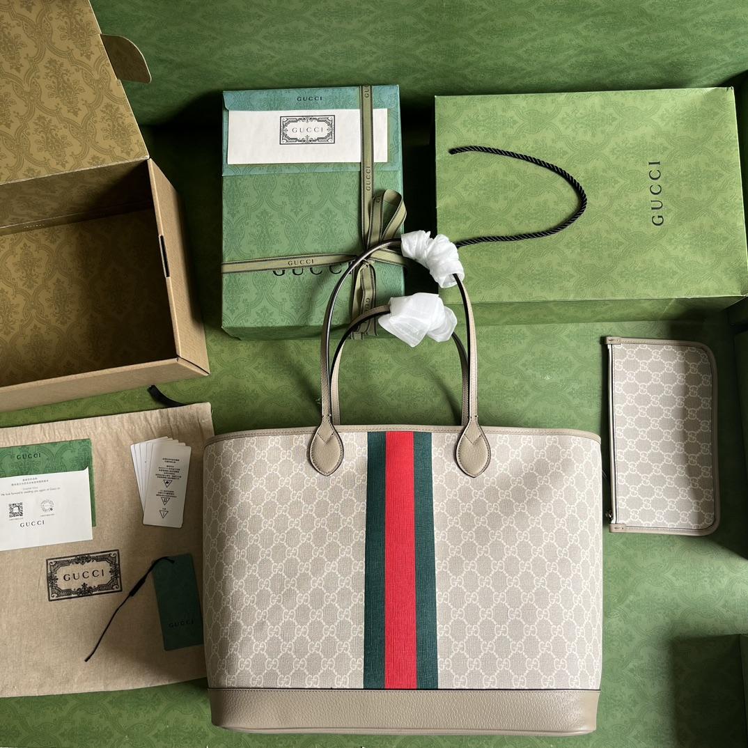 Gucci Ophidia Large Tote Bag(40-33-19CM) - DopestKickz