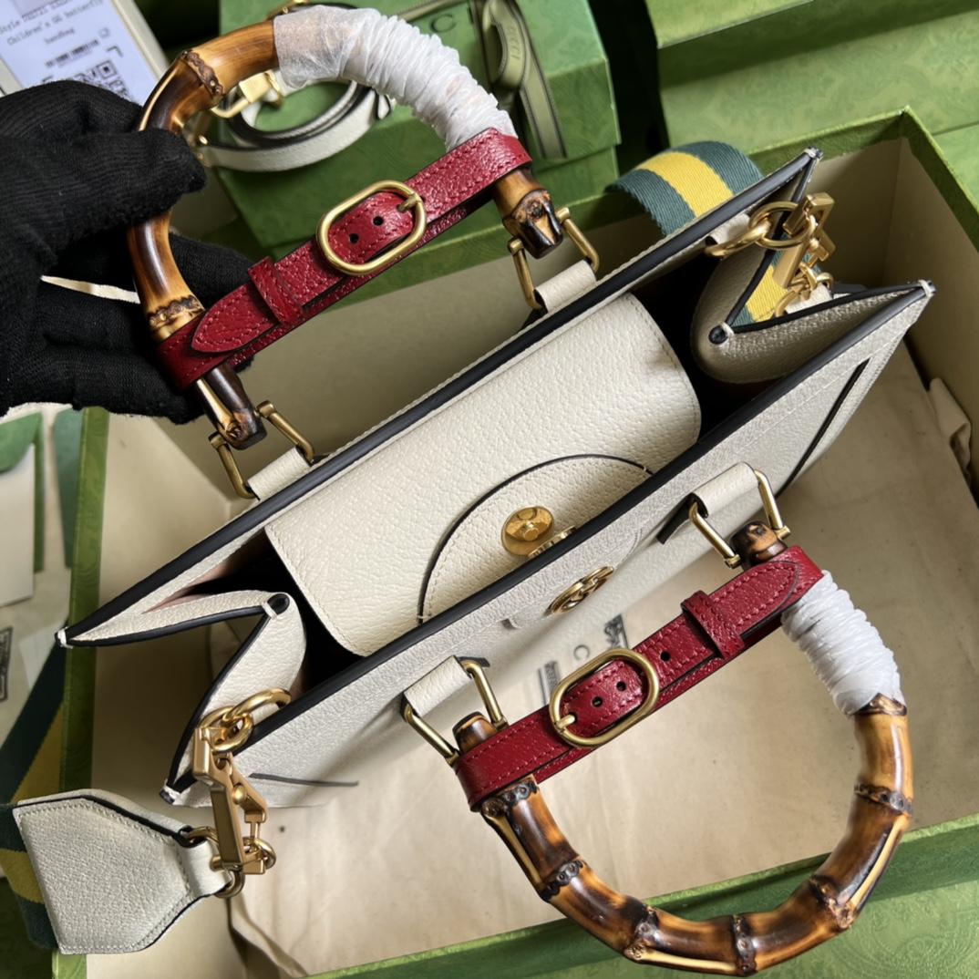 Gucci Diana Small Tote Bag(27-24-11cm) - DopestKickz