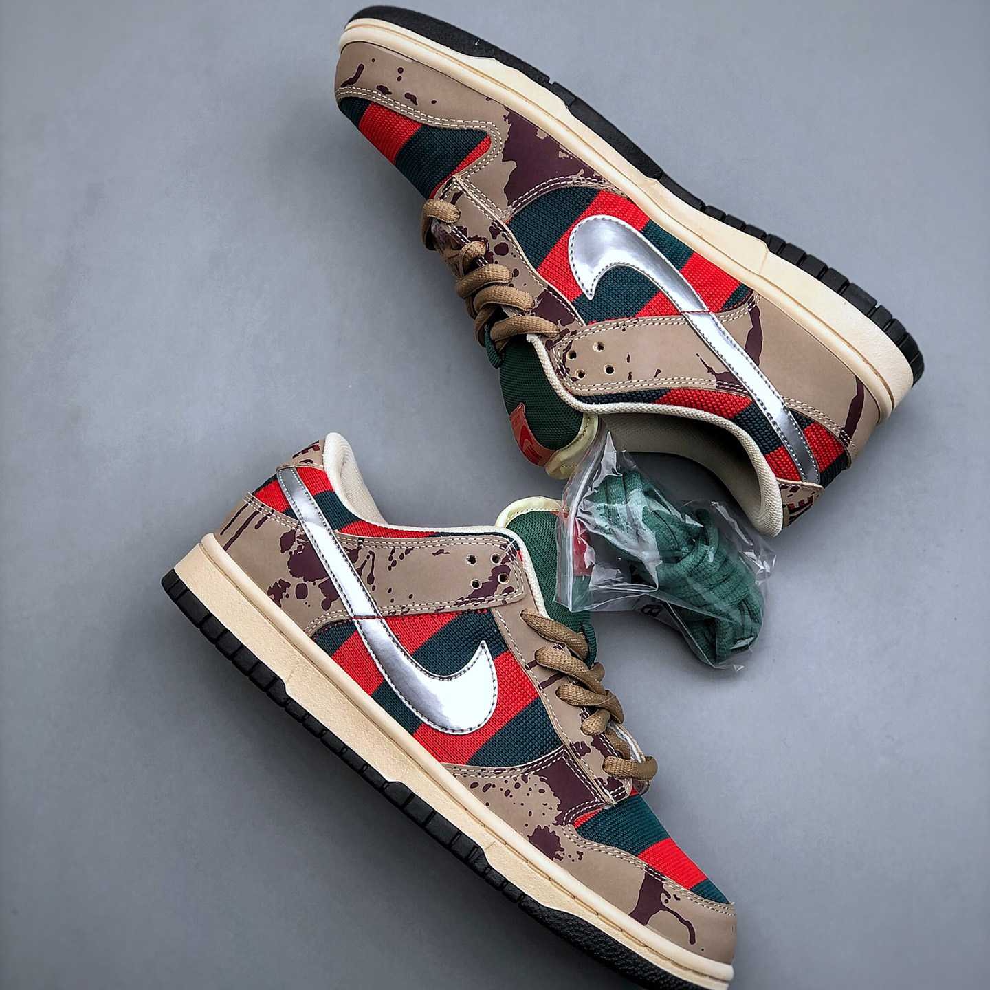 Nike Dunk SB Low Freddy Krueger Sneakers     313170-202 - DopestKickz