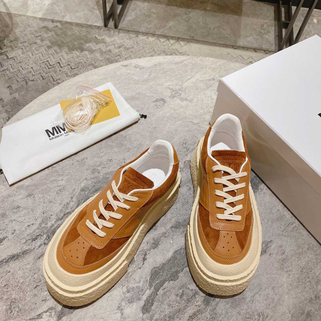 Maison Margiela Panelled Low-Top Sneakers - DopestKickz