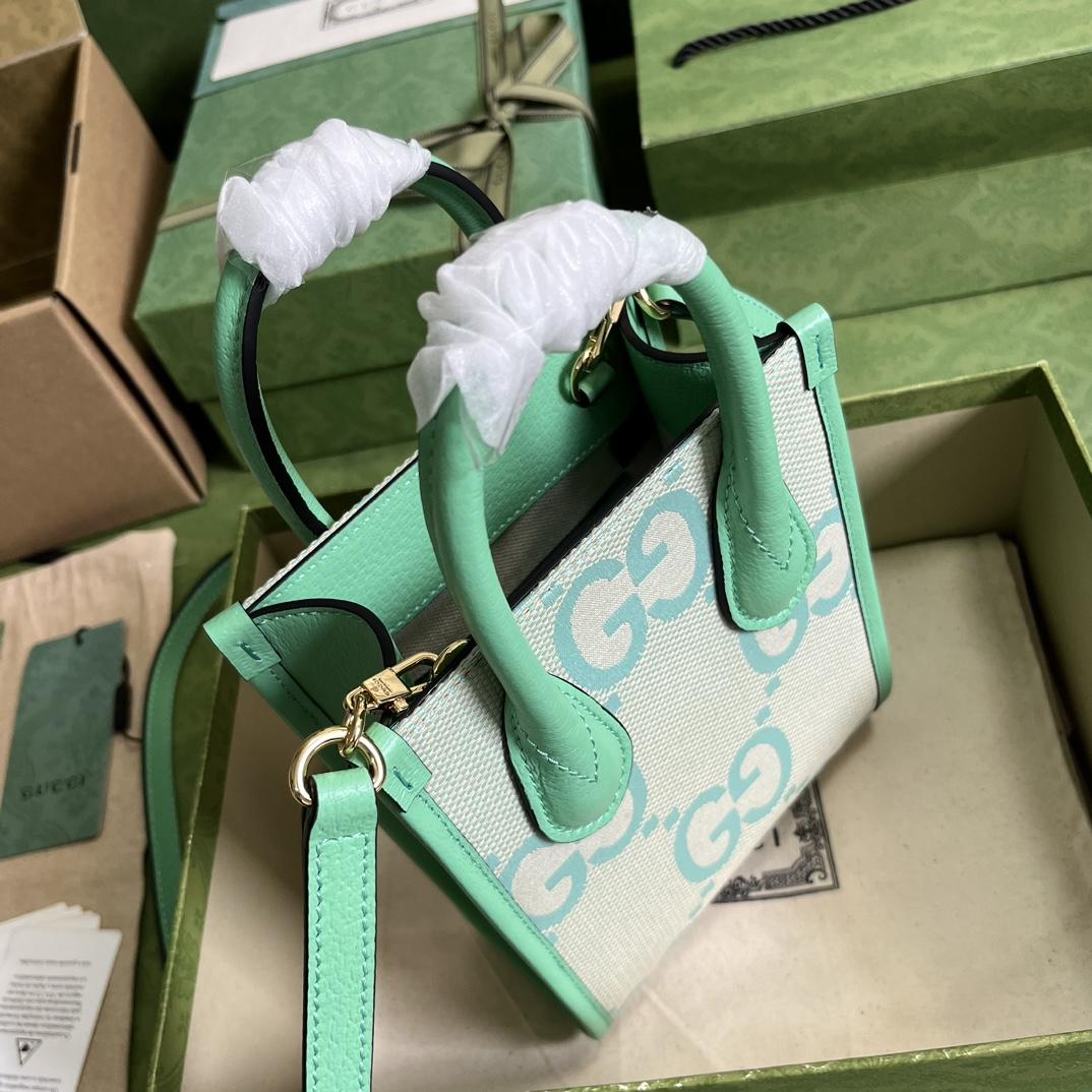 Gucci Jumbo GG Mini Tote Bag - DopestKickz