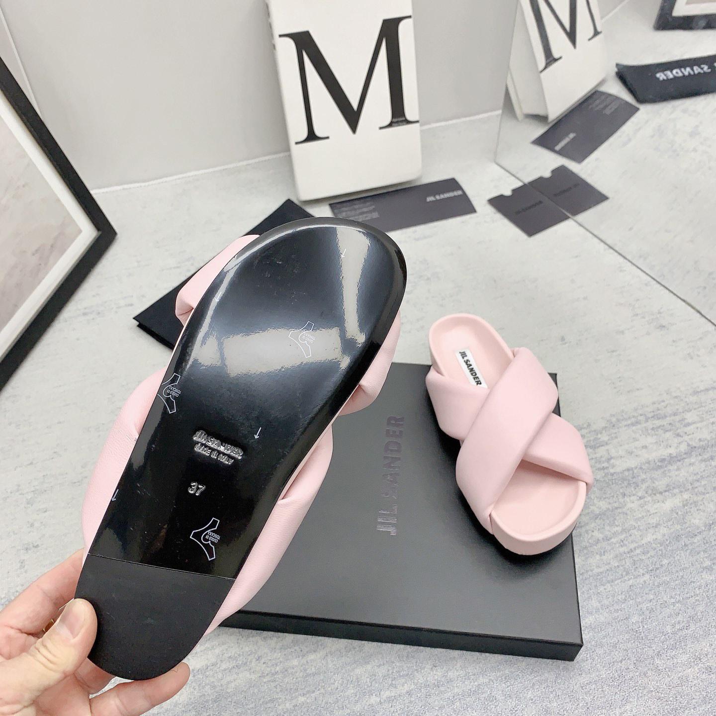 JIl Sander Padded Slides - DopestKickz