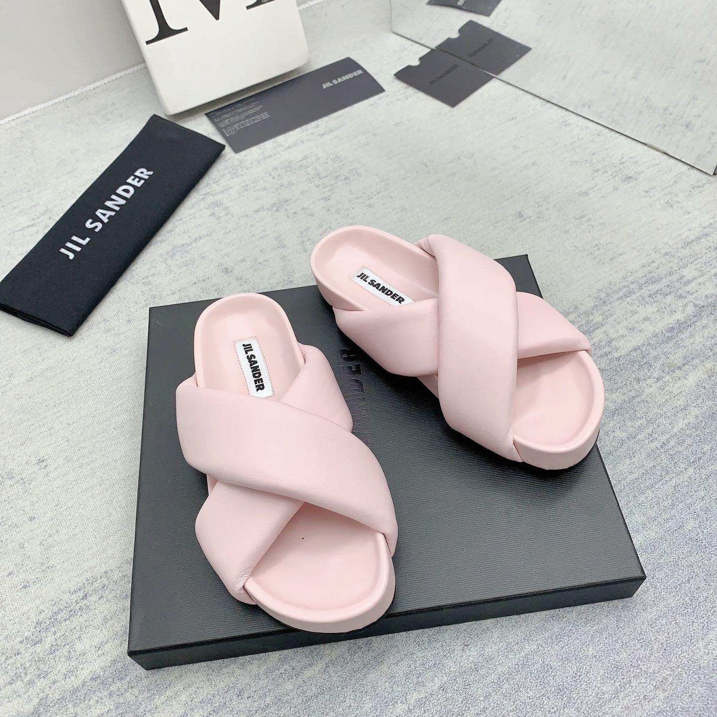 JIl Sander Padded Slides - DopestKickz