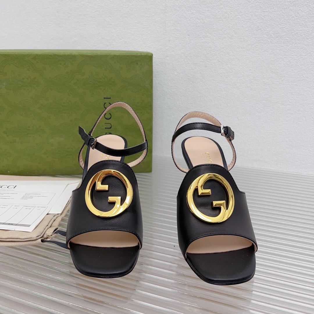 Gucci Blondie Heeled Sandal - DopestKickz