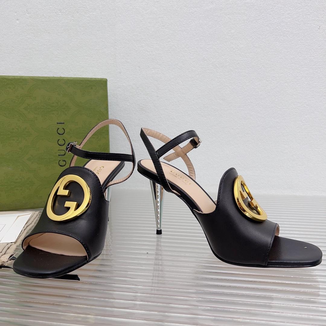 Gucci Blondie Heeled Sandal - DopestKickz