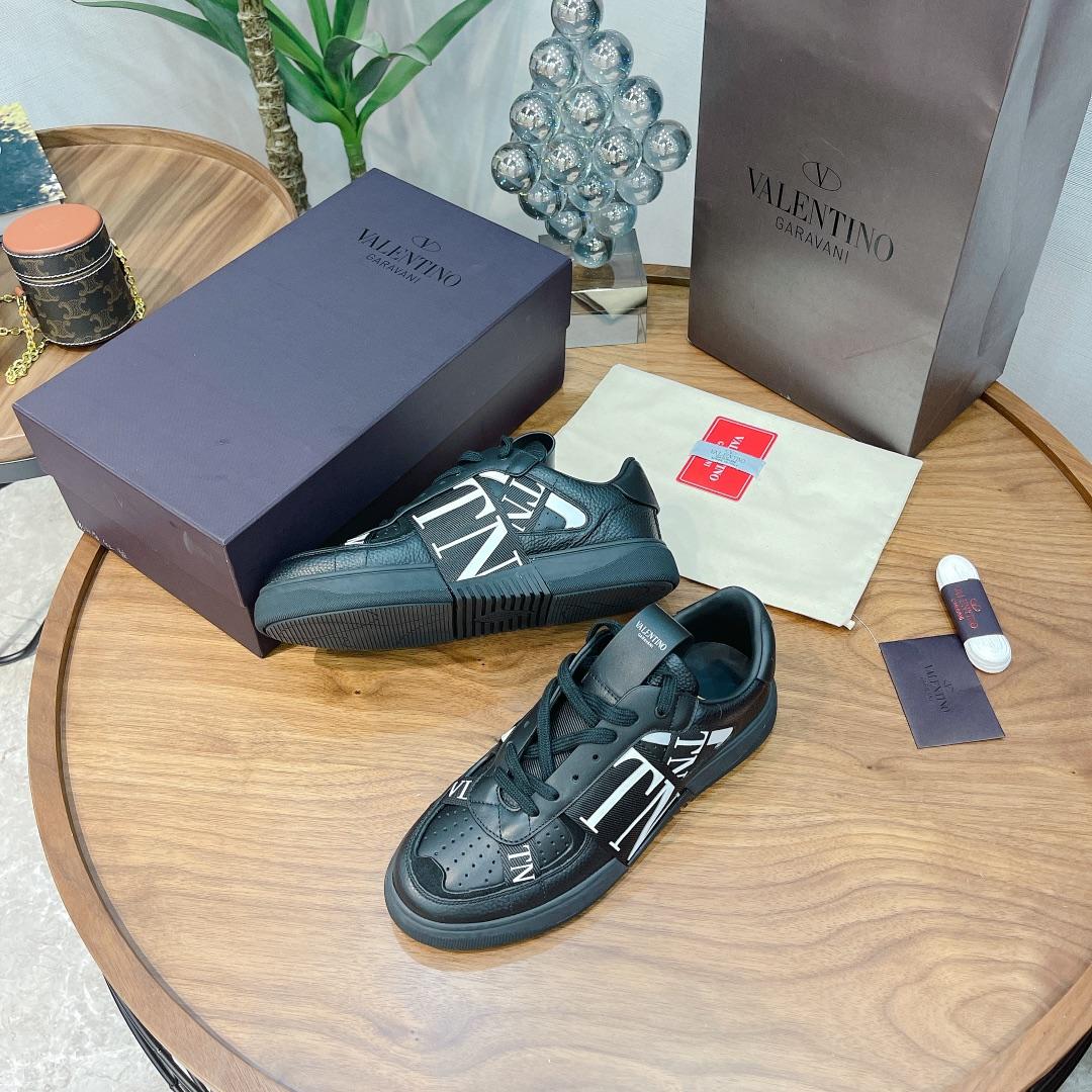 Valenti Low-top Calfskin VL7N Sneaker With Bands - DopestKickz