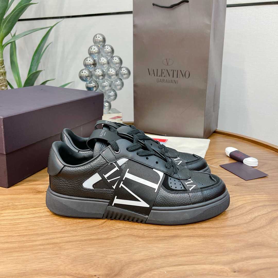 Valenti Low-top Calfskin VL7N Sneaker With Bands - DopestKickz