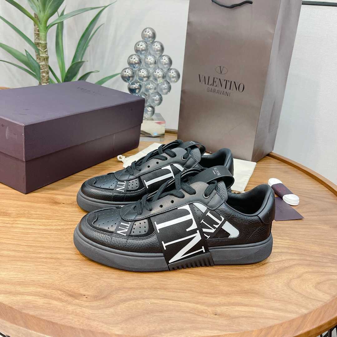 Valenti Low-top Calfskin VL7N Sneaker With Bands - DopestKickz