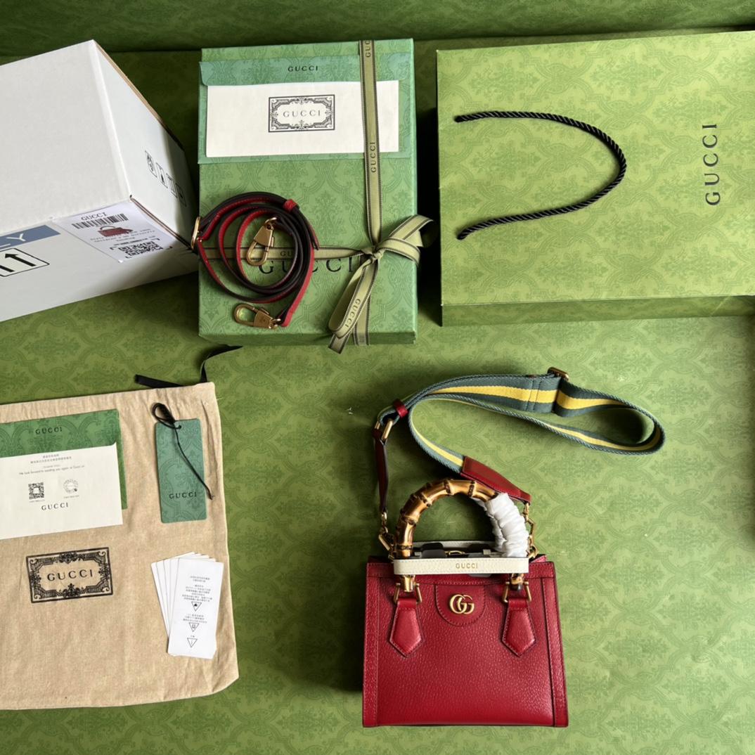 Gucci Diana Mini Tote Bag(20*16*10cm) - DopestKickz