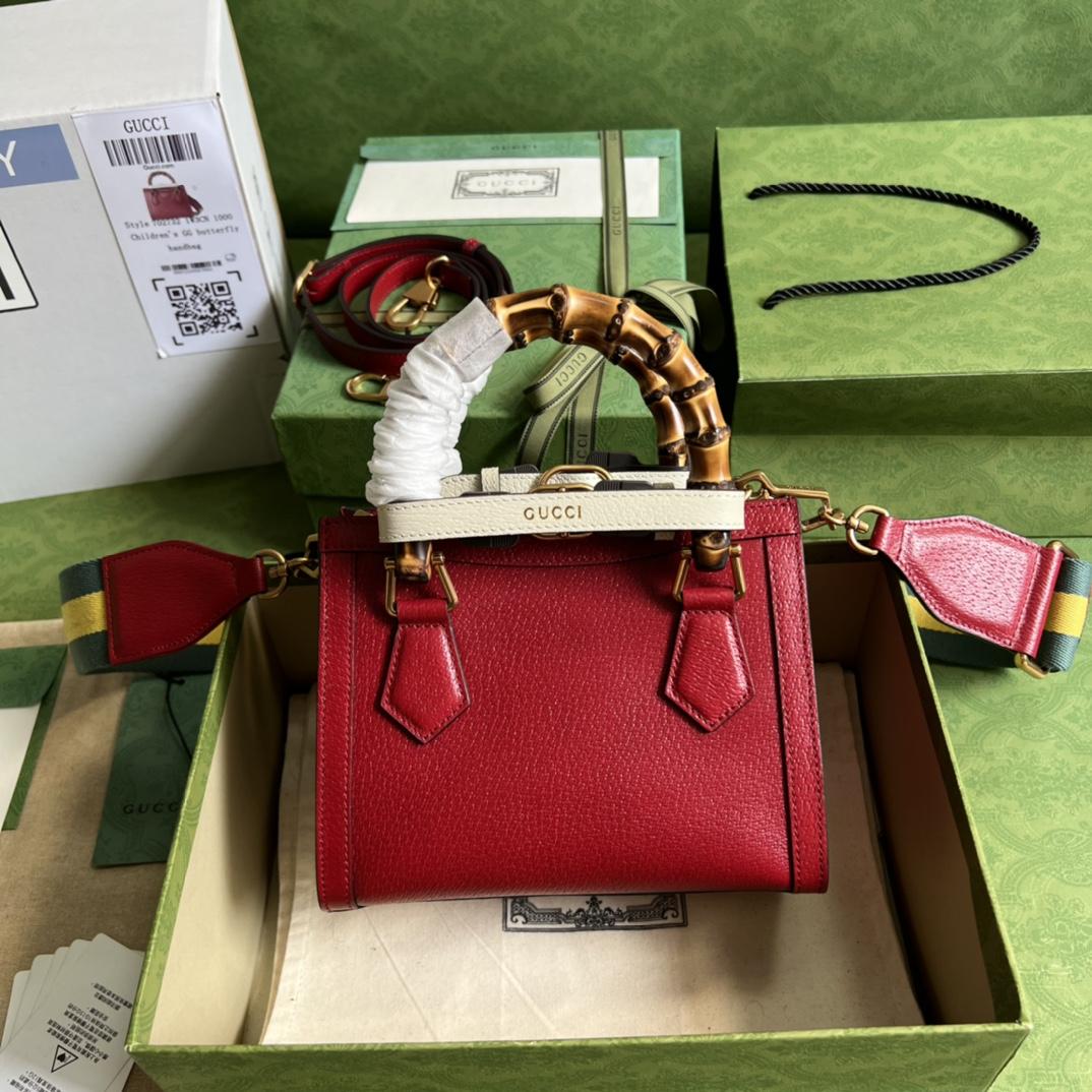 Gucci Diana Mini Tote Bag(20*16*10cm) - DopestKickz