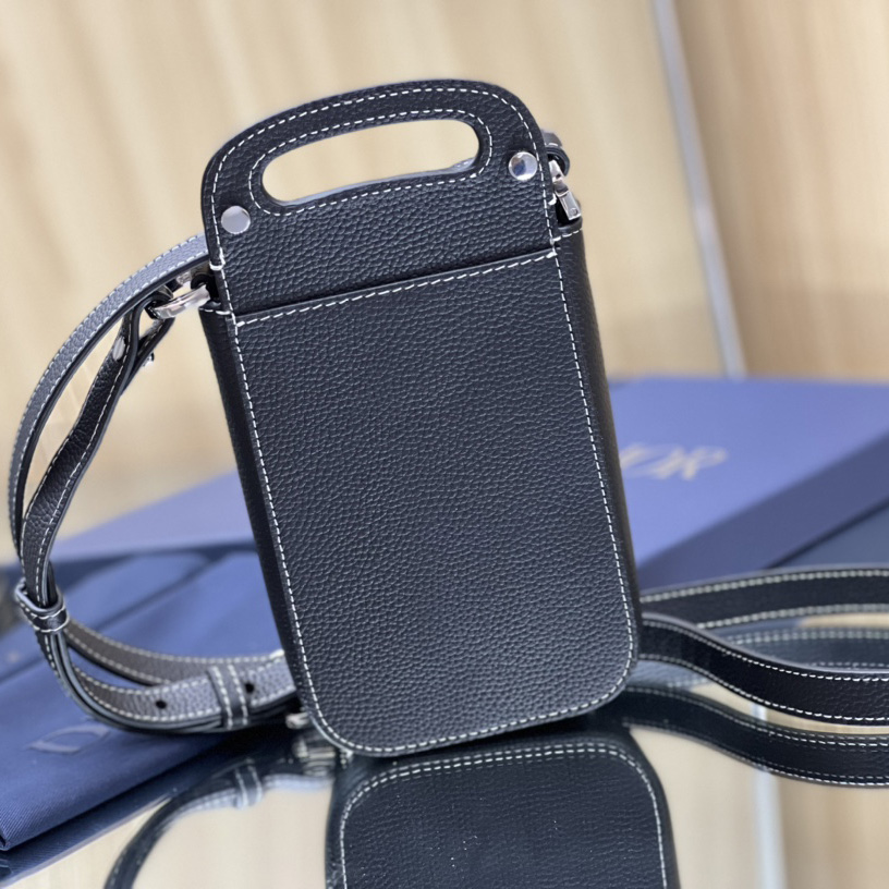 Dior Saddle Vertical Pouch With Strap  - DopestKickz
