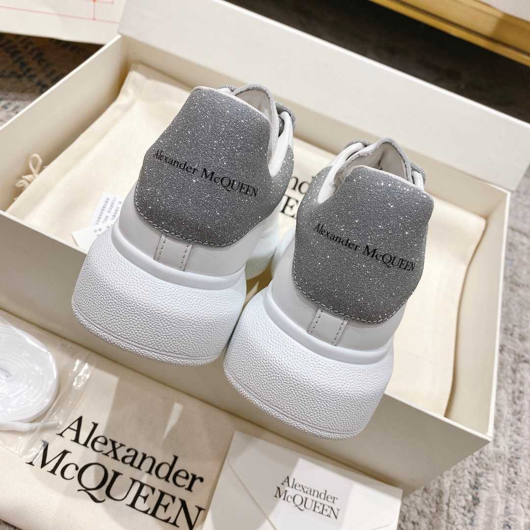 Alexander Mqueen Oversized Sneaker In White - DopestKickz