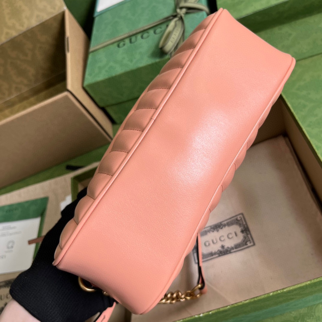 Gucci GG Marmont Shoulder Bag(24*13*7cm) - DopestKickz