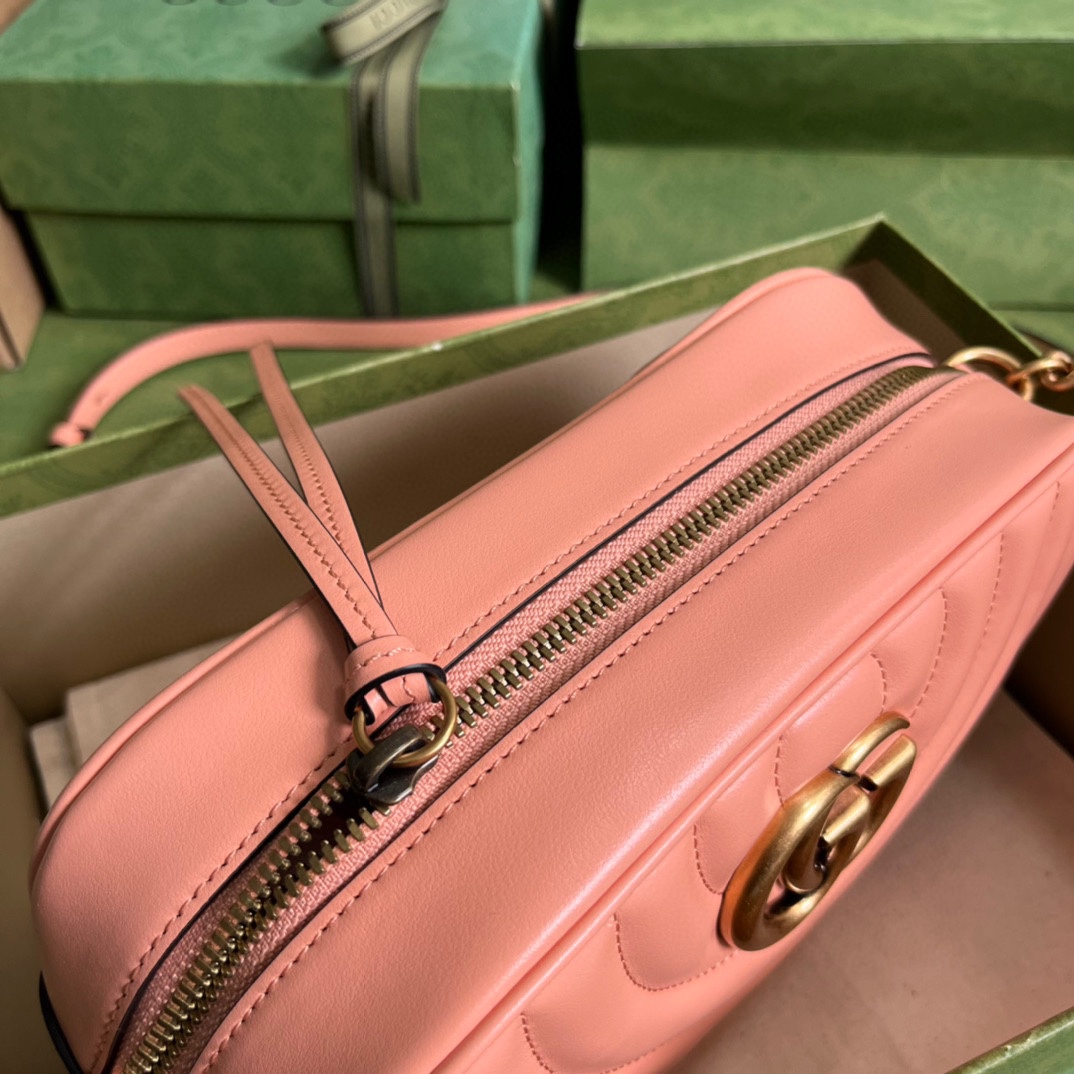 Gucci GG Marmont Shoulder Bag(24*13*7cm) - DopestKickz
