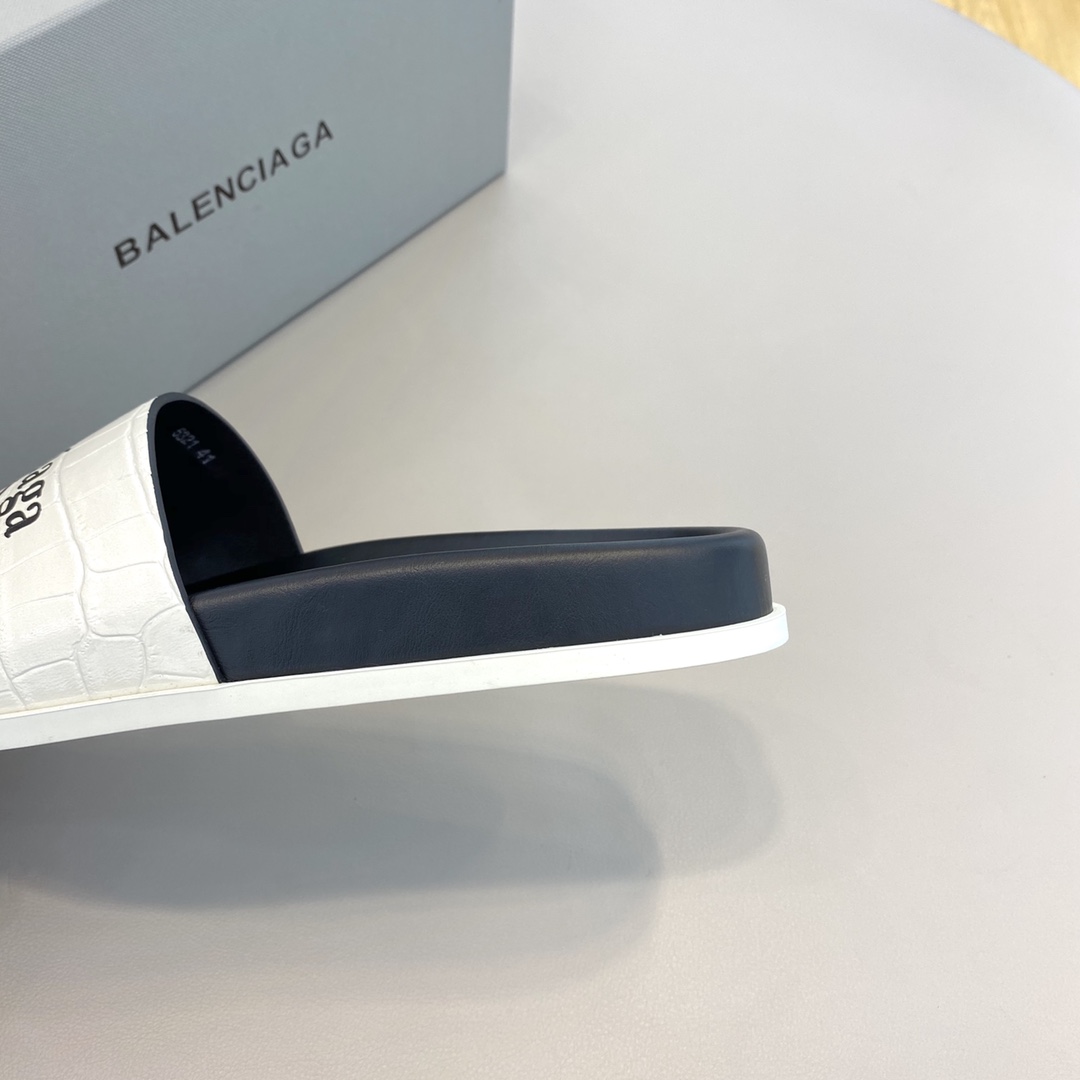 Balenciaga Pool Slide Sandal  - DopestKickz