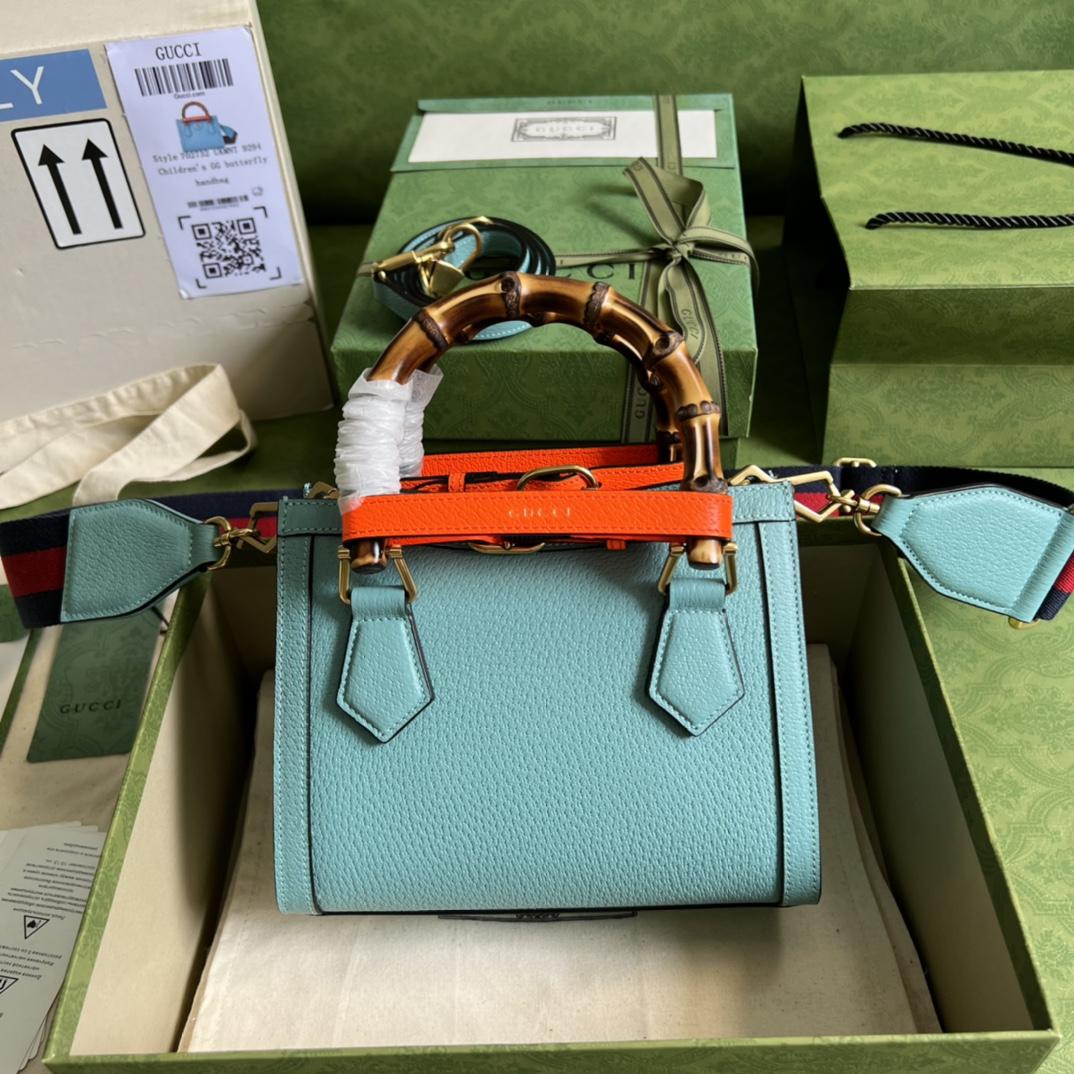 Gucci Diana Mini Tote Bag(20*16*10cm) - DopestKickz