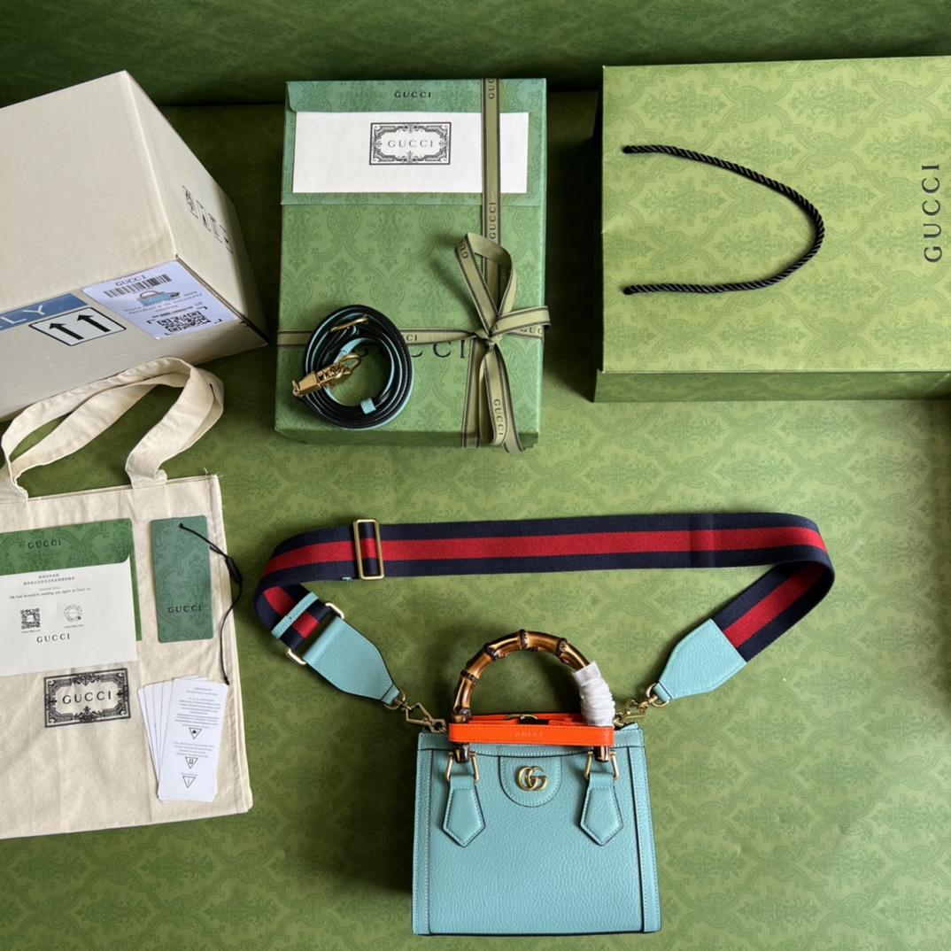 Gucci Diana Mini Tote Bag(20*16*10cm) - DopestKickz
