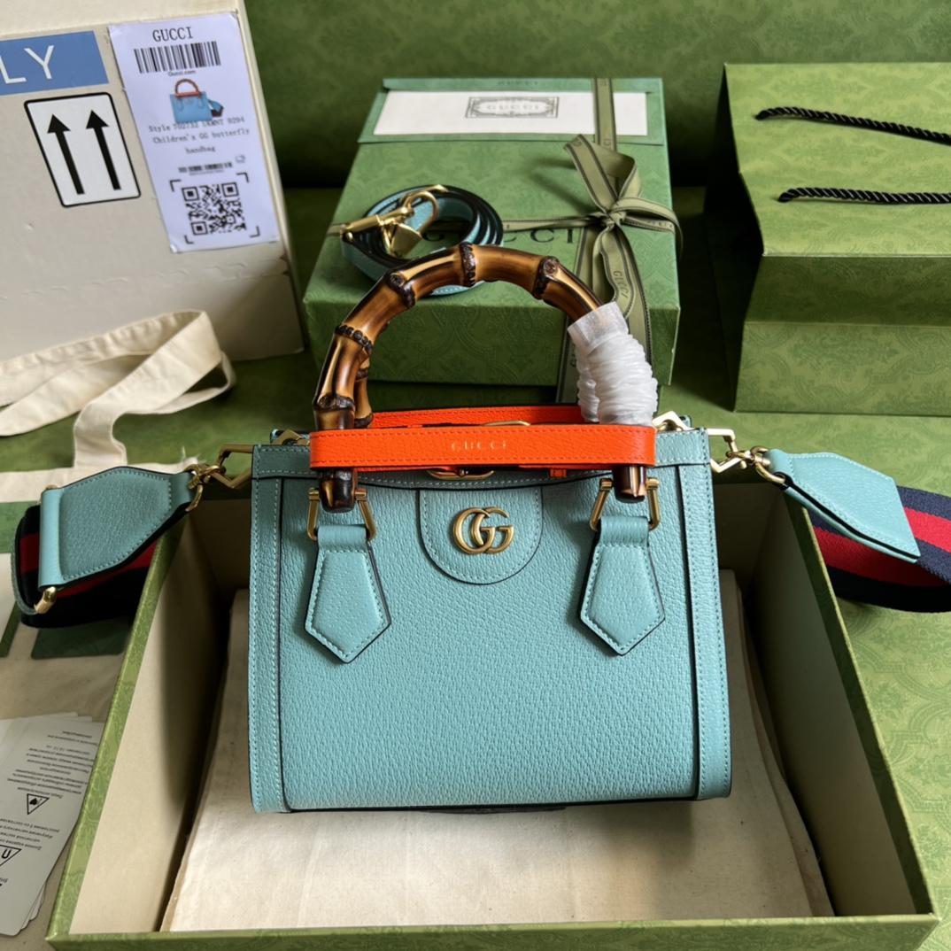Gucci Diana Mini Tote Bag(20*16*10cm) - DopestKickz