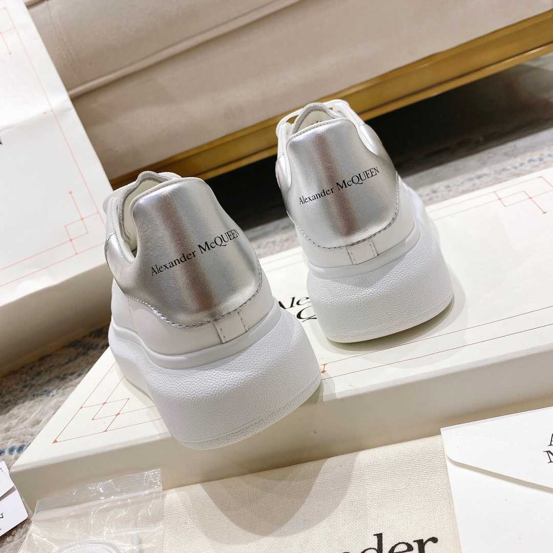 Alexander Mqueen Oversized Sneaker In White - DopestKickz