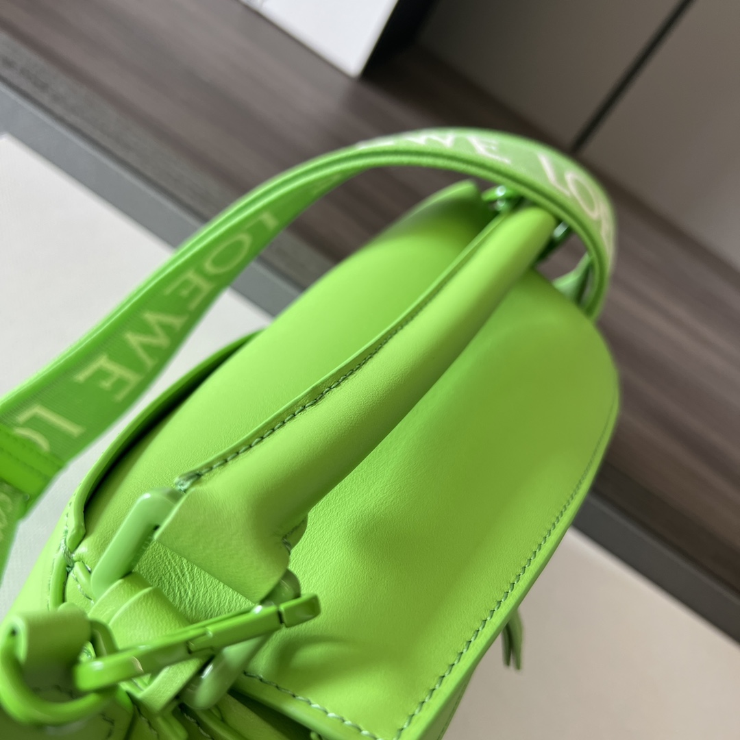 Loewe Small Puzzle Edge Bag In Satin Calfskin - DopestKickz