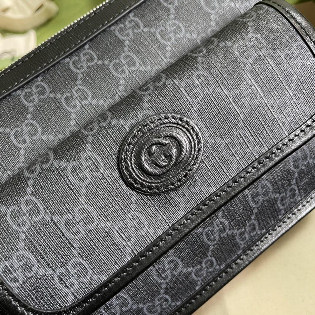 Gucci Messenger Bag With Interlocking G(21*16.5*8cm)    - DopestKickz