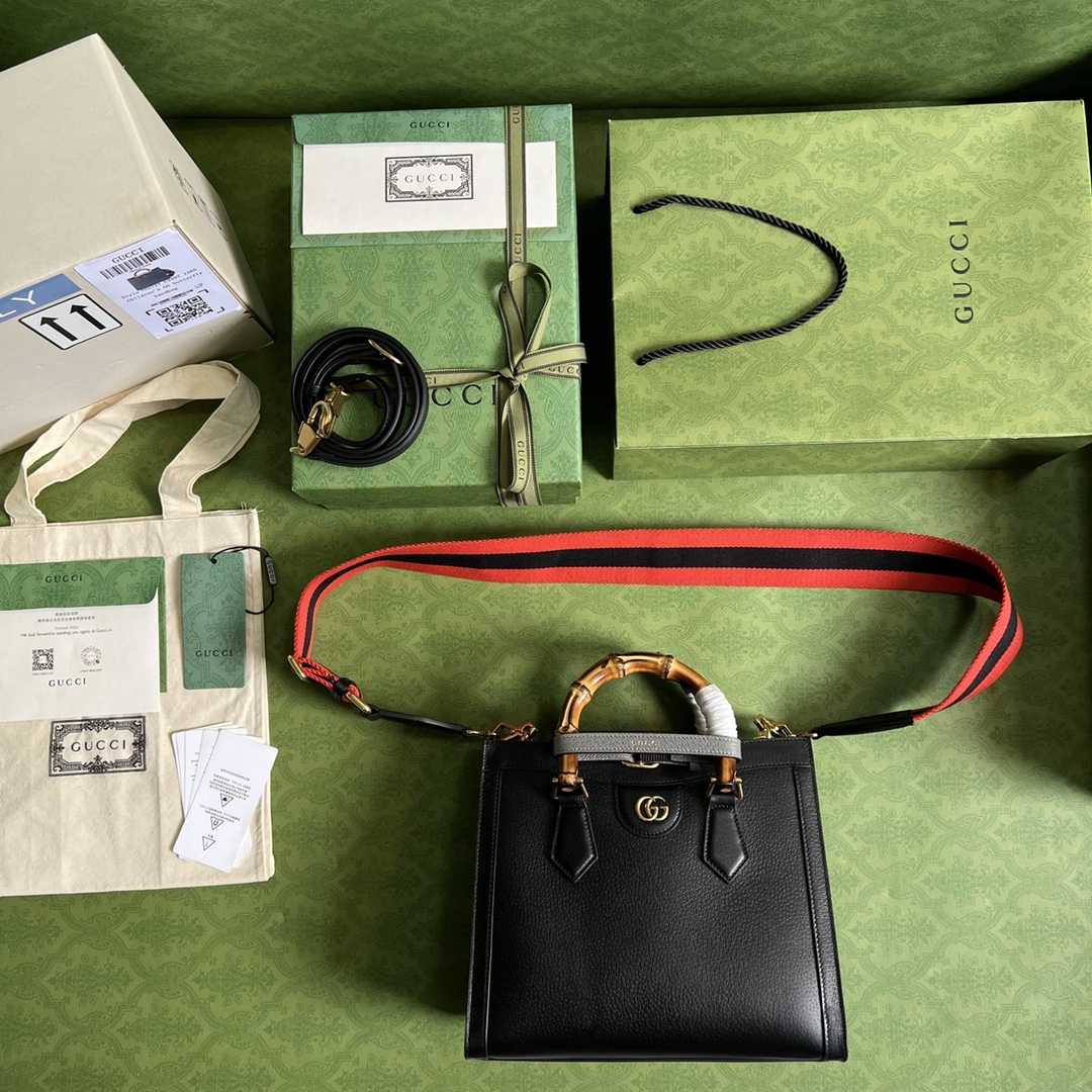 Gucci Diana Small Tote Bag(27-24-11cm) - DopestKickz