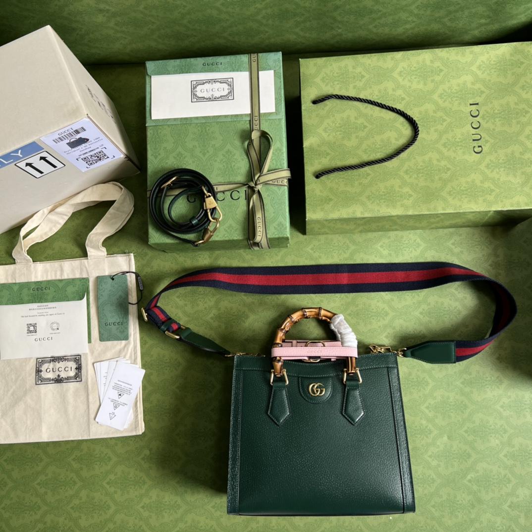 Gucci Diana Small Tote Bag(27-24-11cm) - DopestKickz