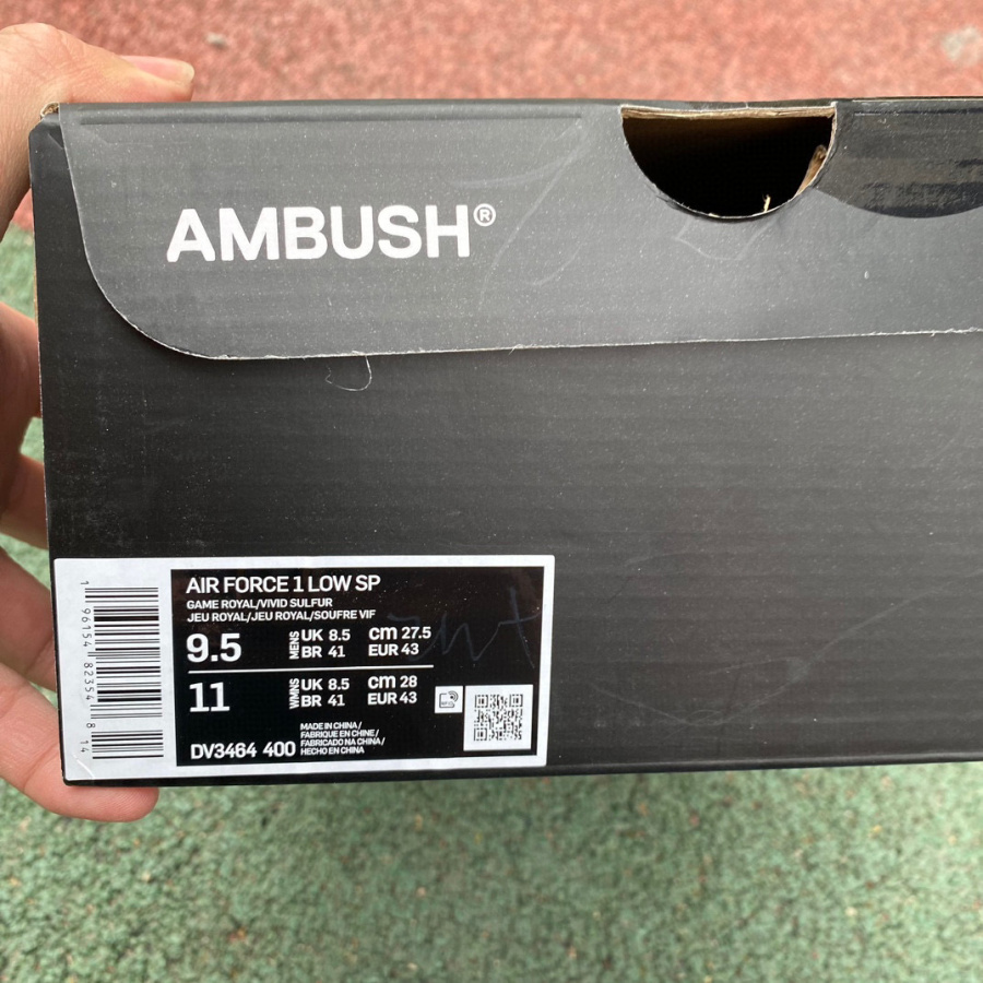 AMBUSH x Nike Air Force 1 Low AF1 Sneaker     DV3464-400 - DopestKickz
