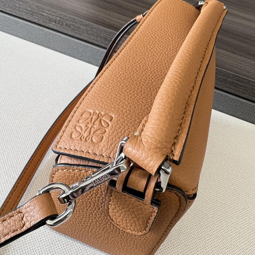 Loewe Mini Puzzle Bag In Soft Grained Calfskin - DopestKickz