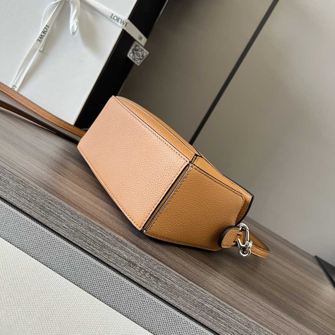 Loewe Mini Puzzle Bag In Soft Grained Calfskin - DopestKickz
