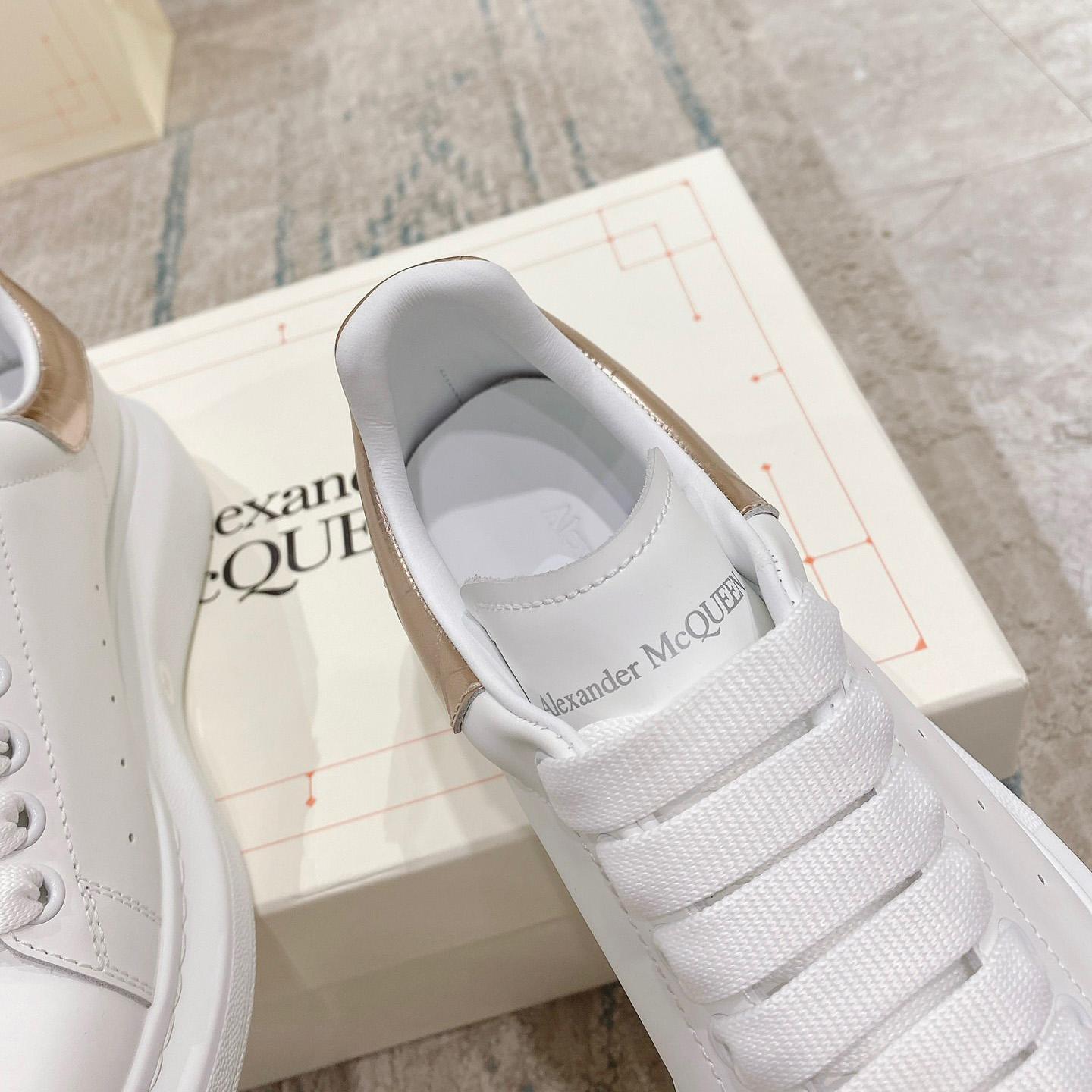 Alexander Mqueen Oversized Sneaker In White - DopestKickz