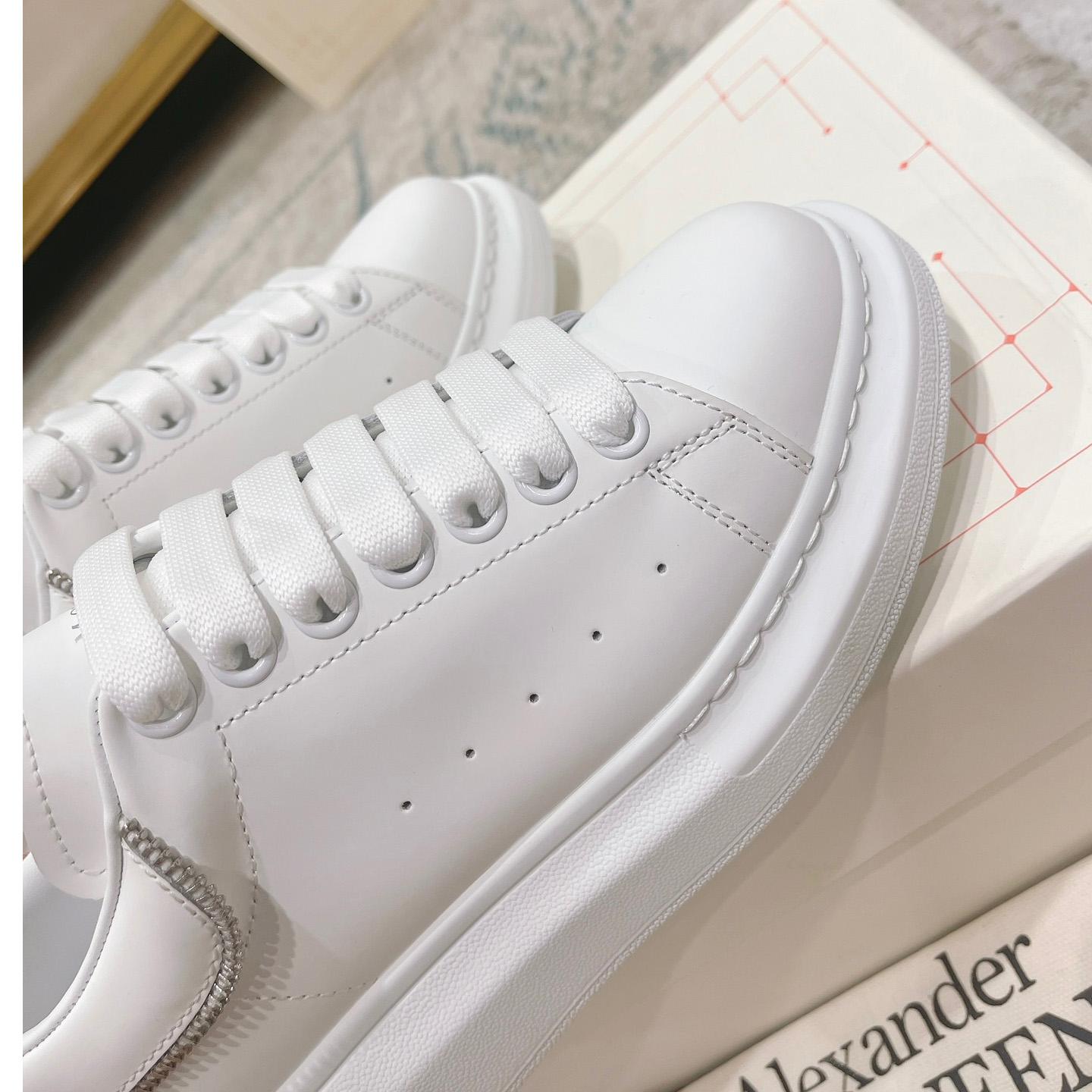Alexander Mqueen Oversized Sneaker In White - DopestKickz
