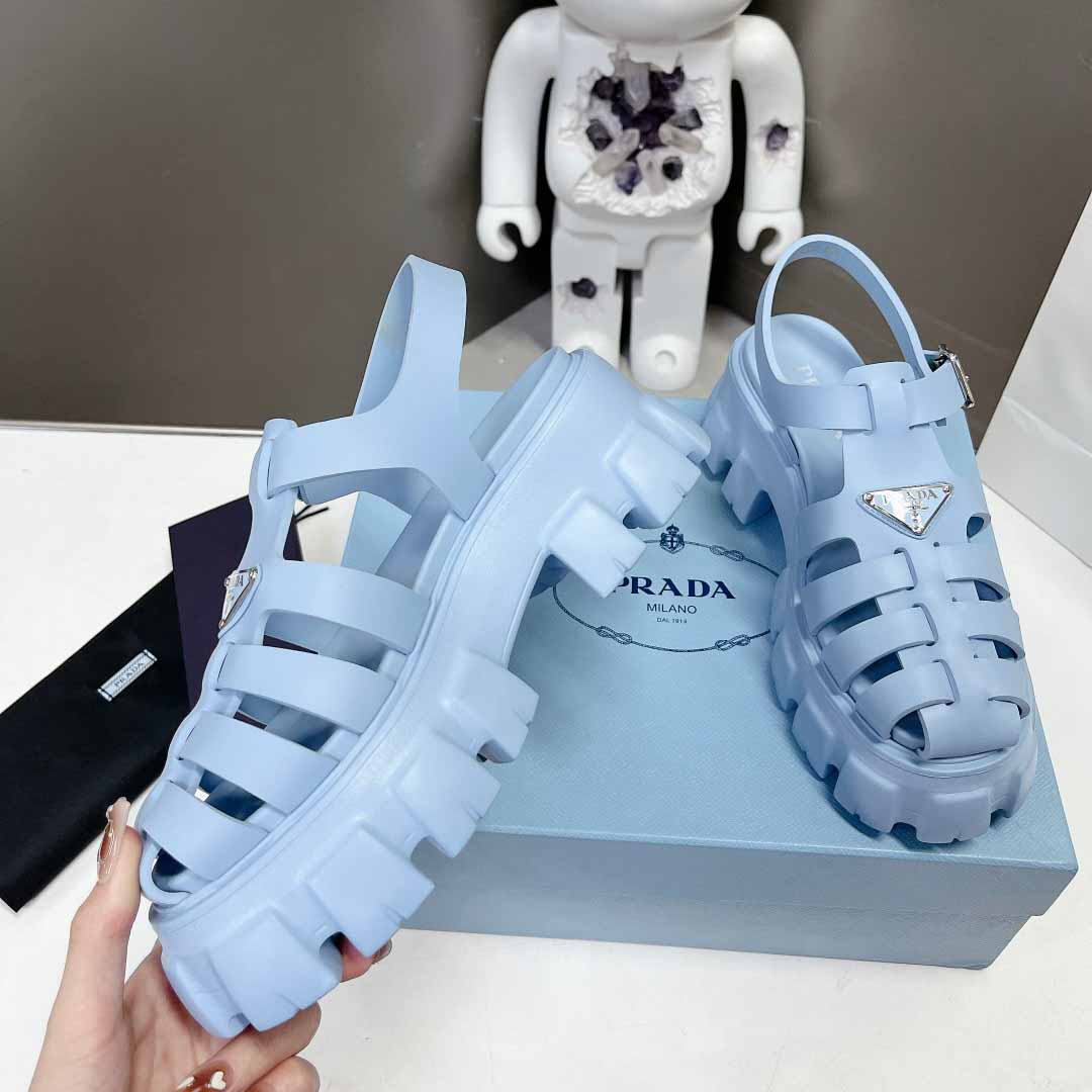 Prada Foam Rubber Sandals - DopestKickz