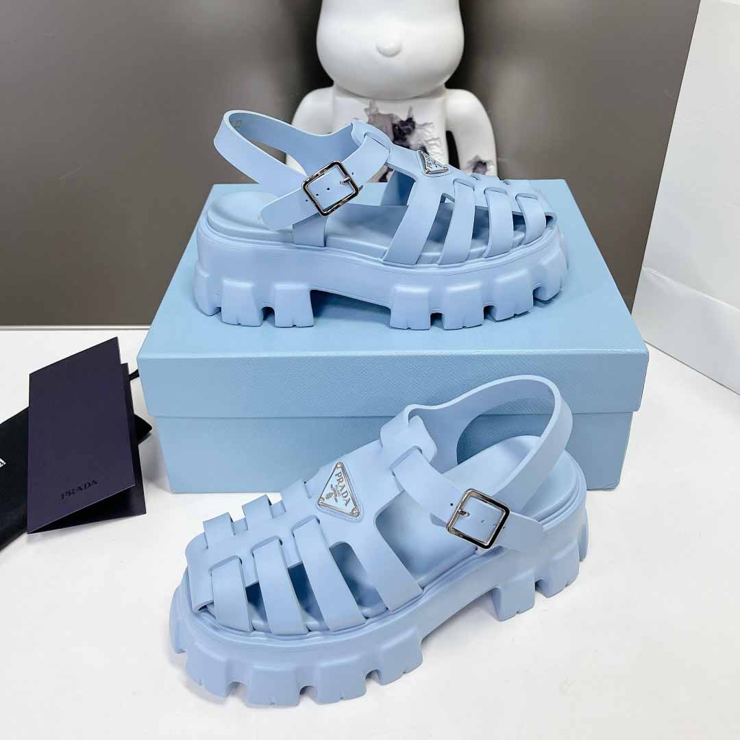 Prada Foam Rubber Sandals - DopestKickz