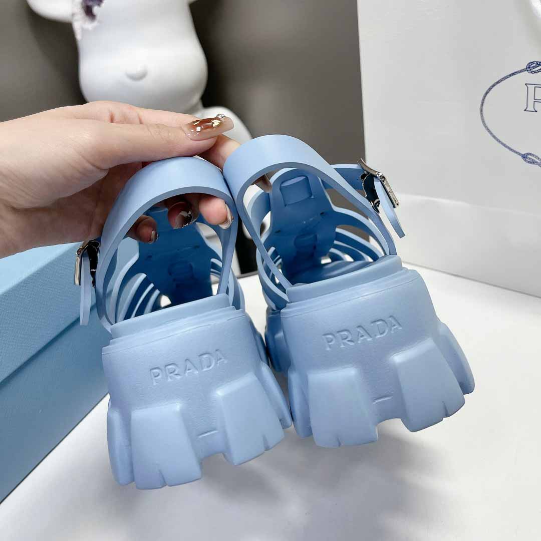 Prada Foam Rubber Sandals - DopestKickz