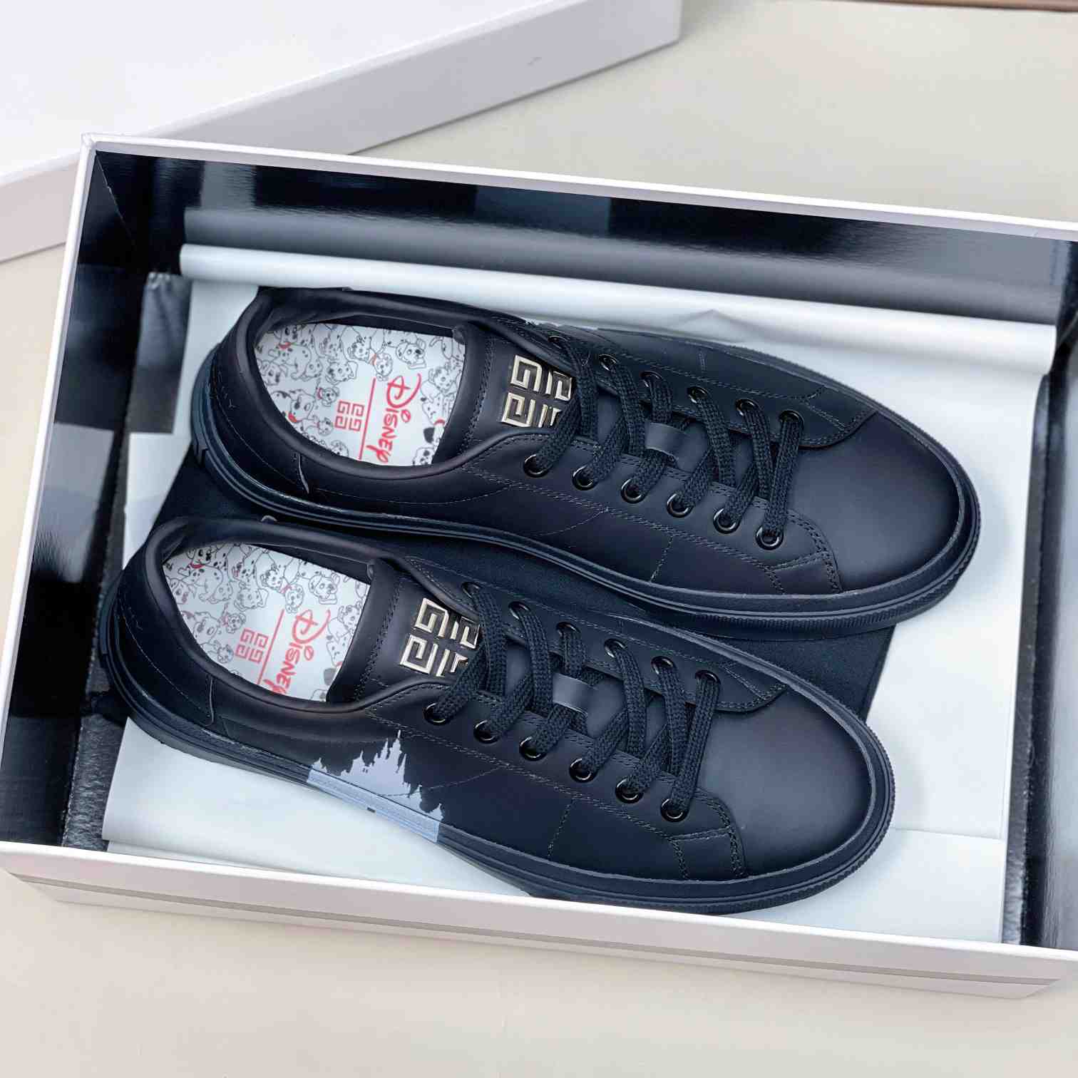 Givenchy City Sport Castle Sneakers In Leather - DopestKickz