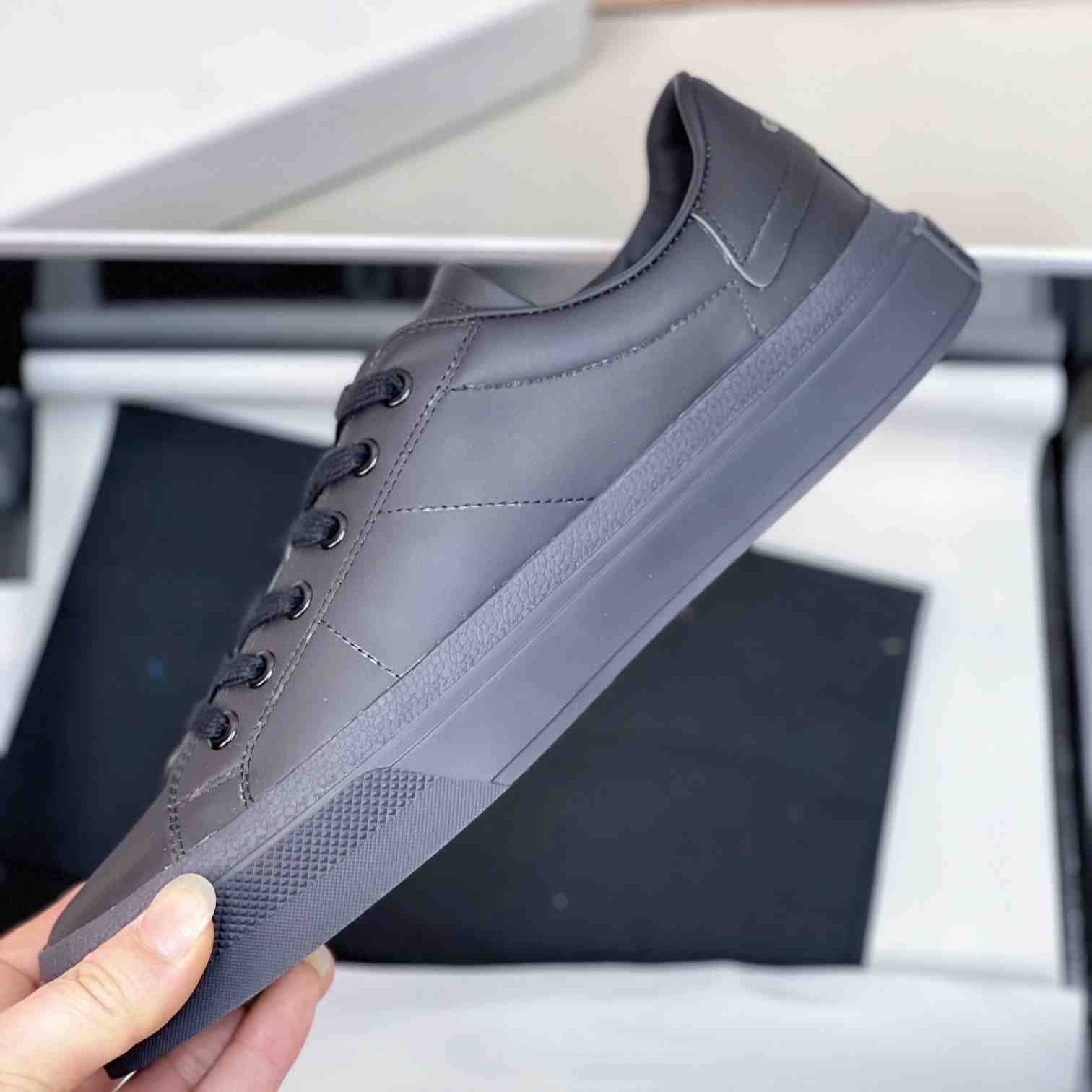 Givenchy City Sport Castle Sneakers In Leather - DopestKickz
