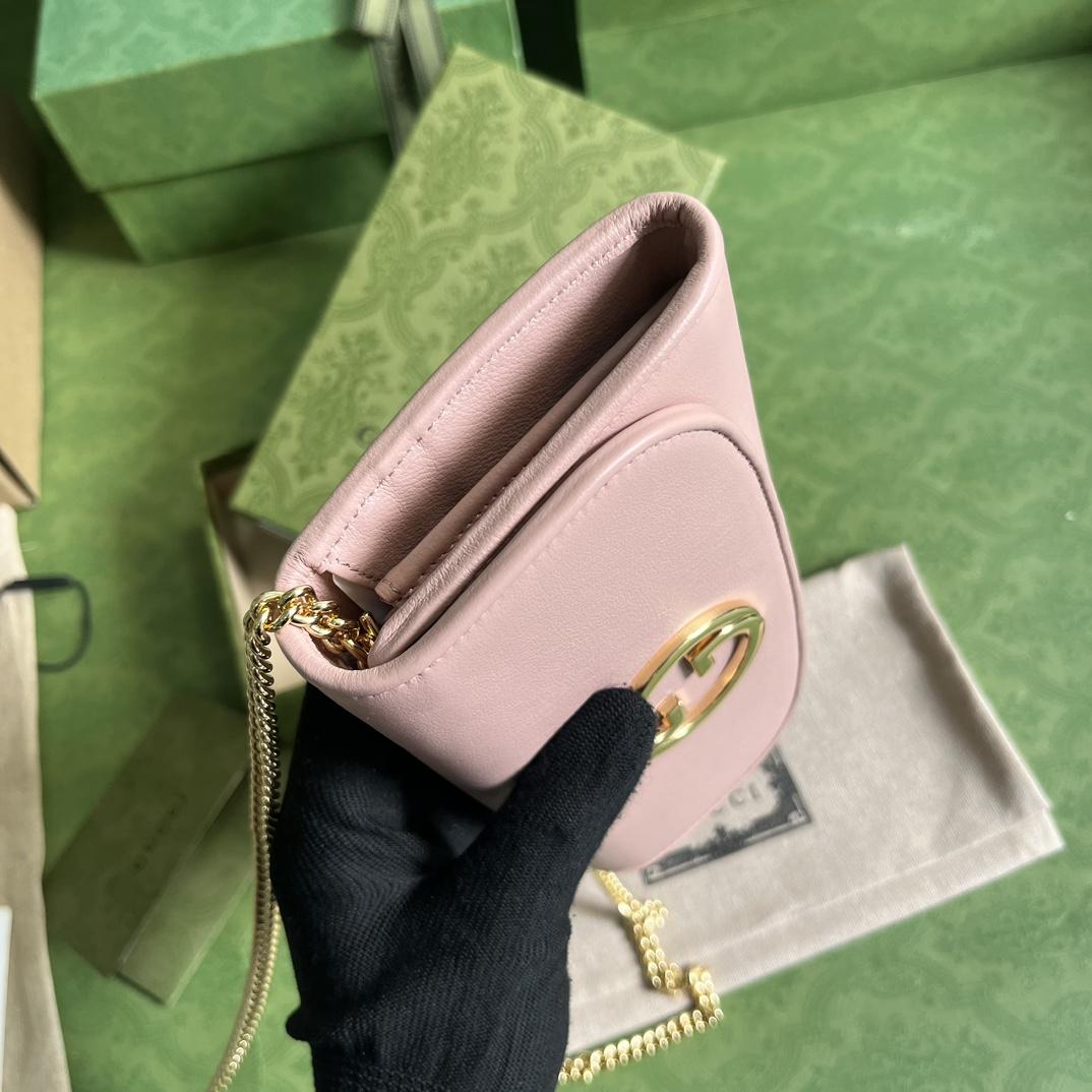 Gucci Blondie Continental Chain Wallet(21x10.5cm) - DopestKickz