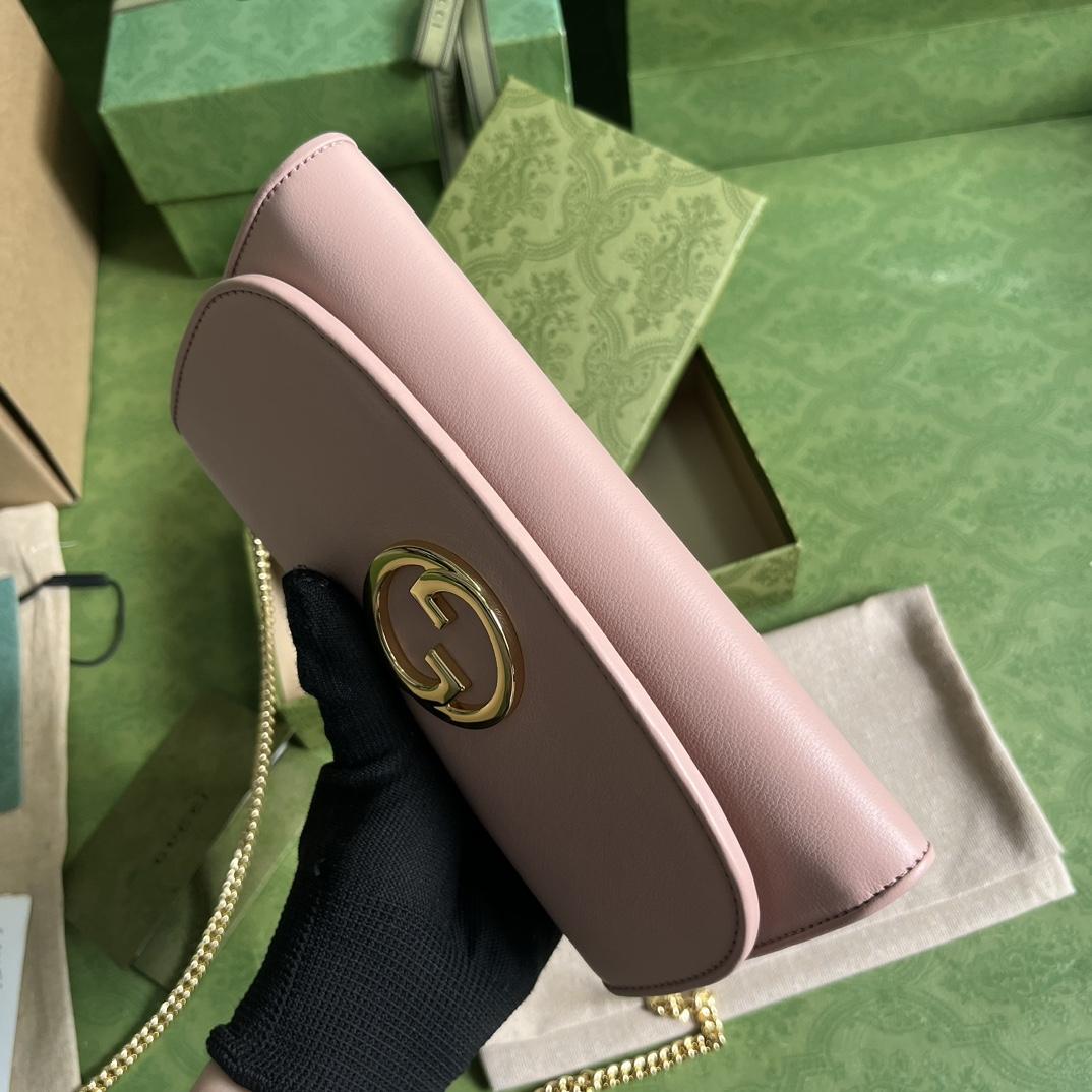 Gucci Blondie Continental Chain Wallet(21x10.5cm) - DopestKickz
