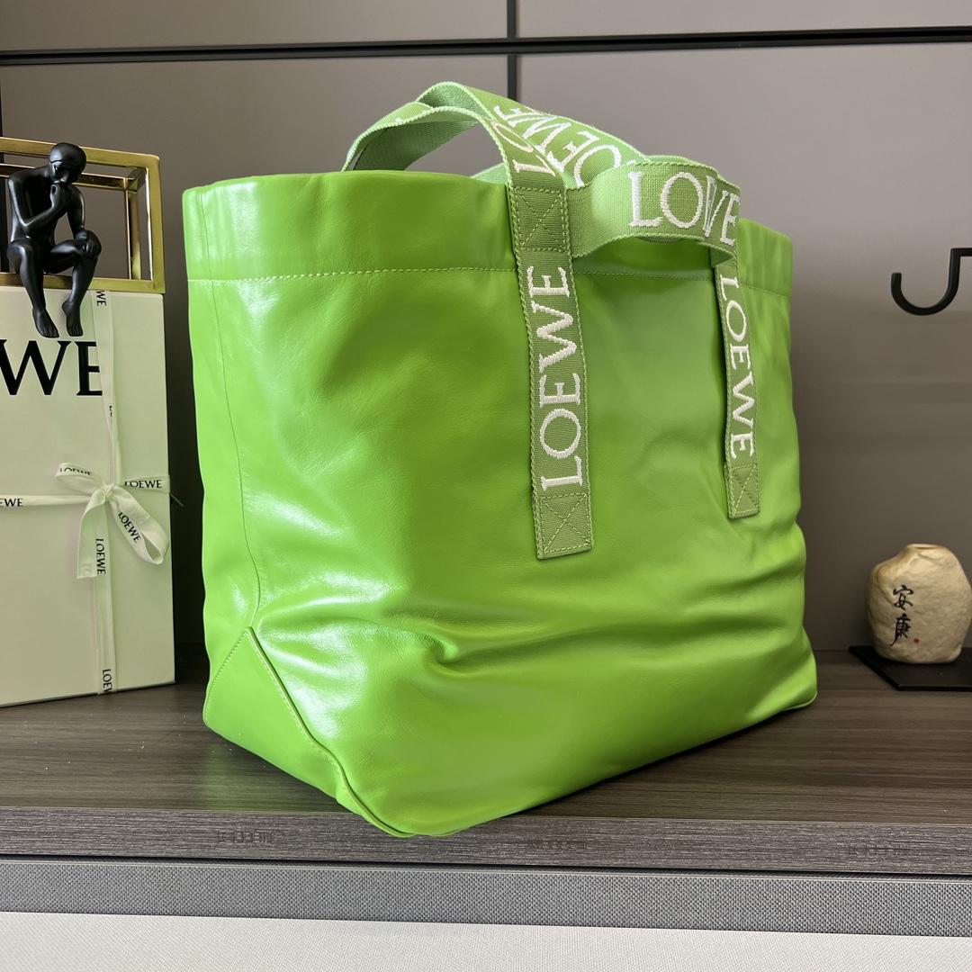 Loewe Fold Shopper In Paper Calfskin - DopestKickz