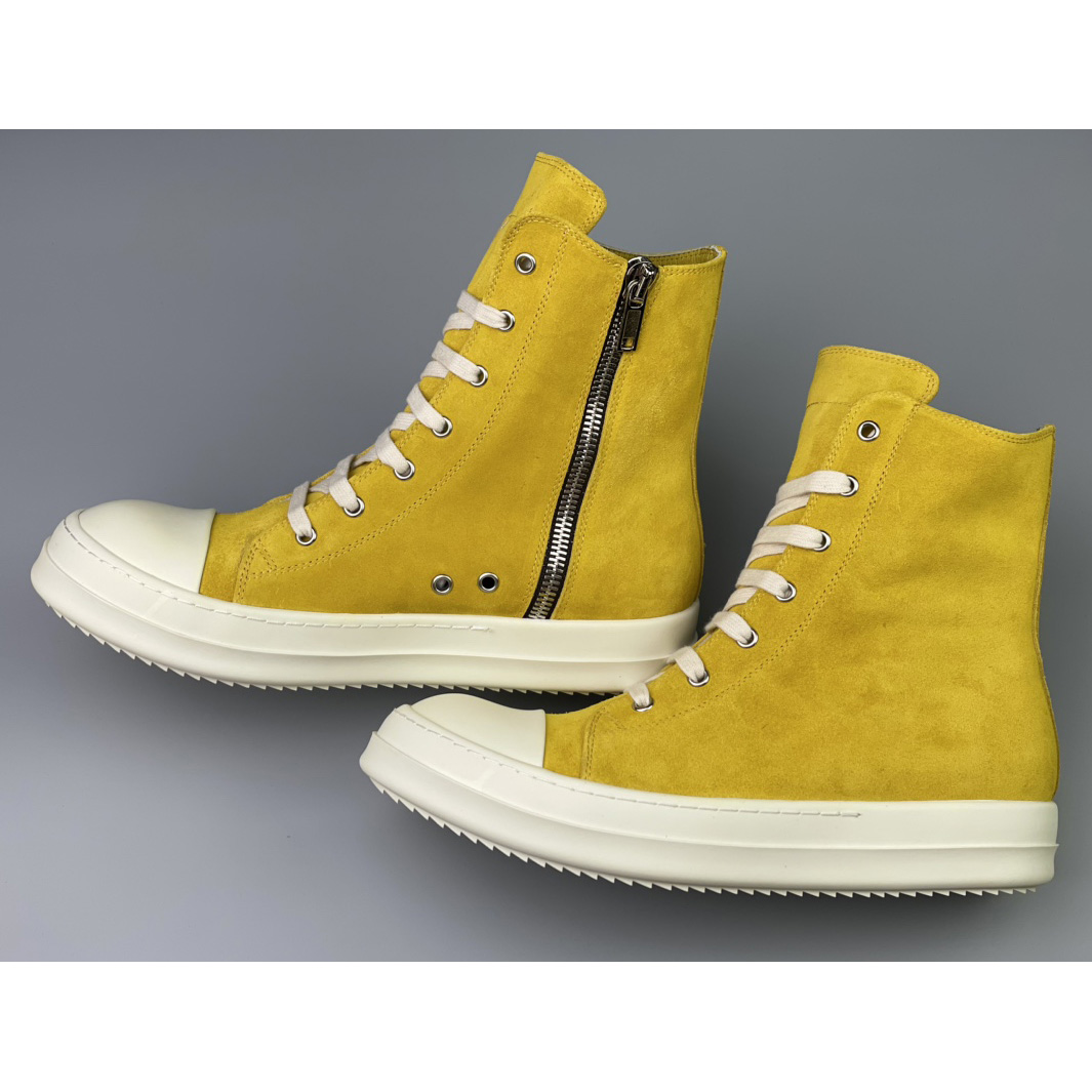 Rick Owens Strobe High-Top Sneakers - DopestKickz
