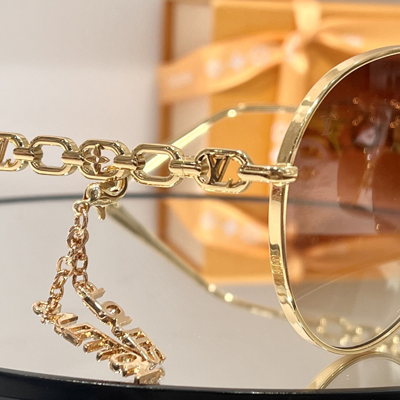 Louis Vuitton My LV Chain Pilot Sunglasses  Z1539W - DopestKickz