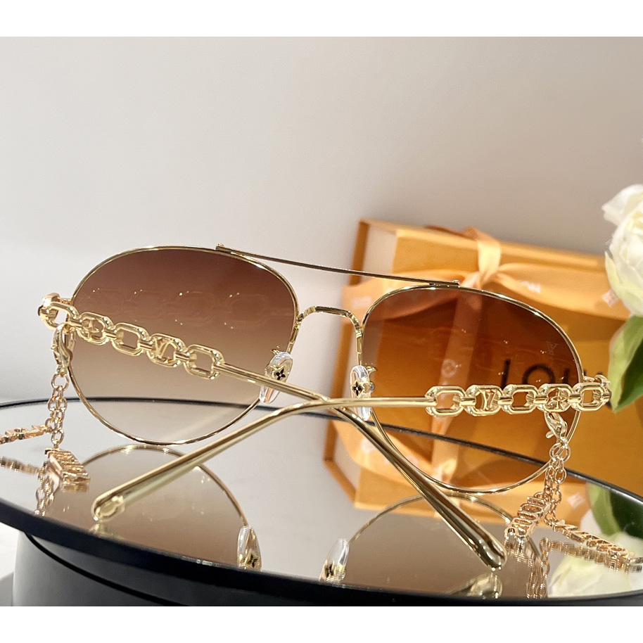 Louis Vuitton My LV Chain Pilot Sunglasses  Z1539W - DopestKickz