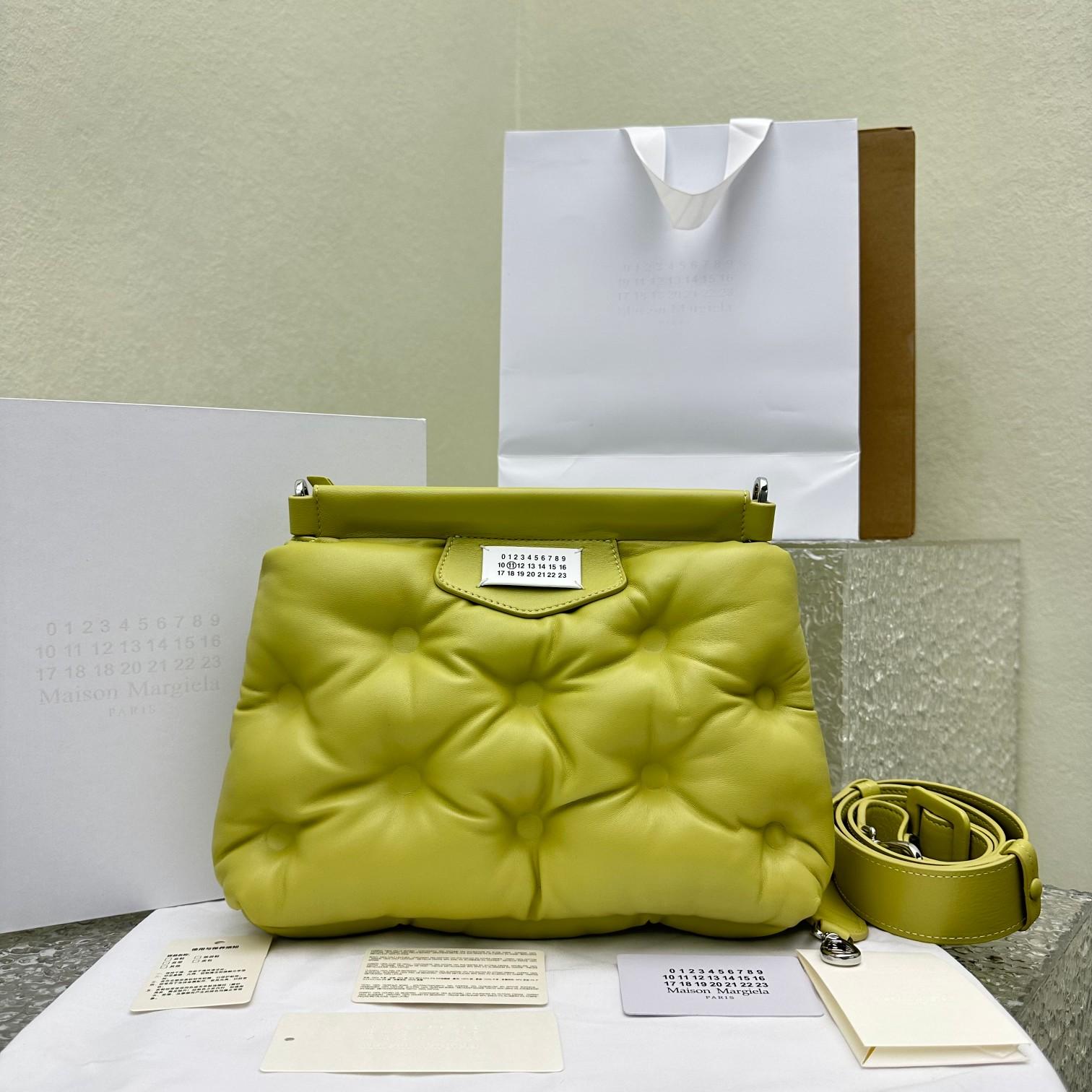 Maison Margiela Glam Slam Classique Medium Shoulder Bag(30-22-10cm) - DopestKickz