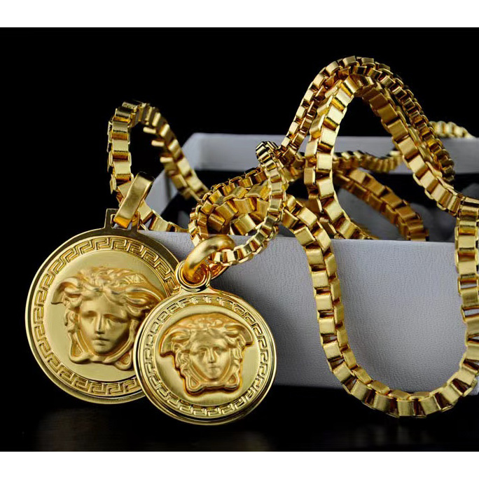 Versace Medusa Necklaces  - DopestKickz
