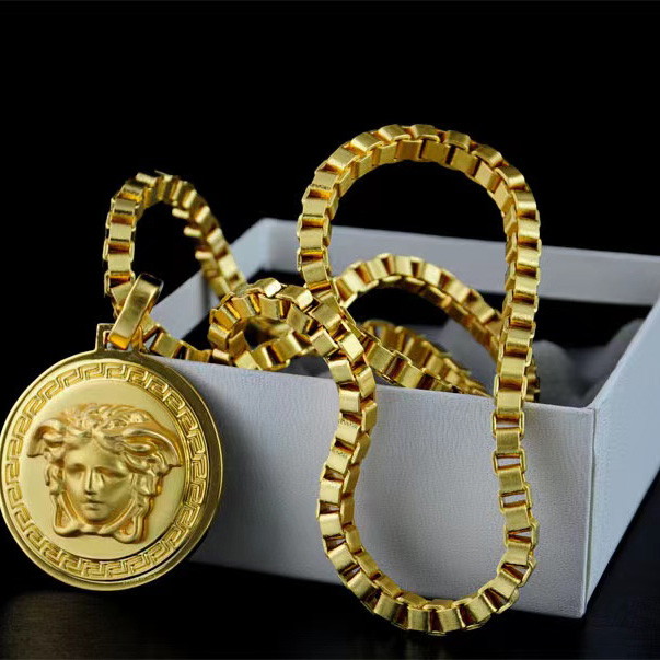Versace Medusa Necklaces  - DopestKickz