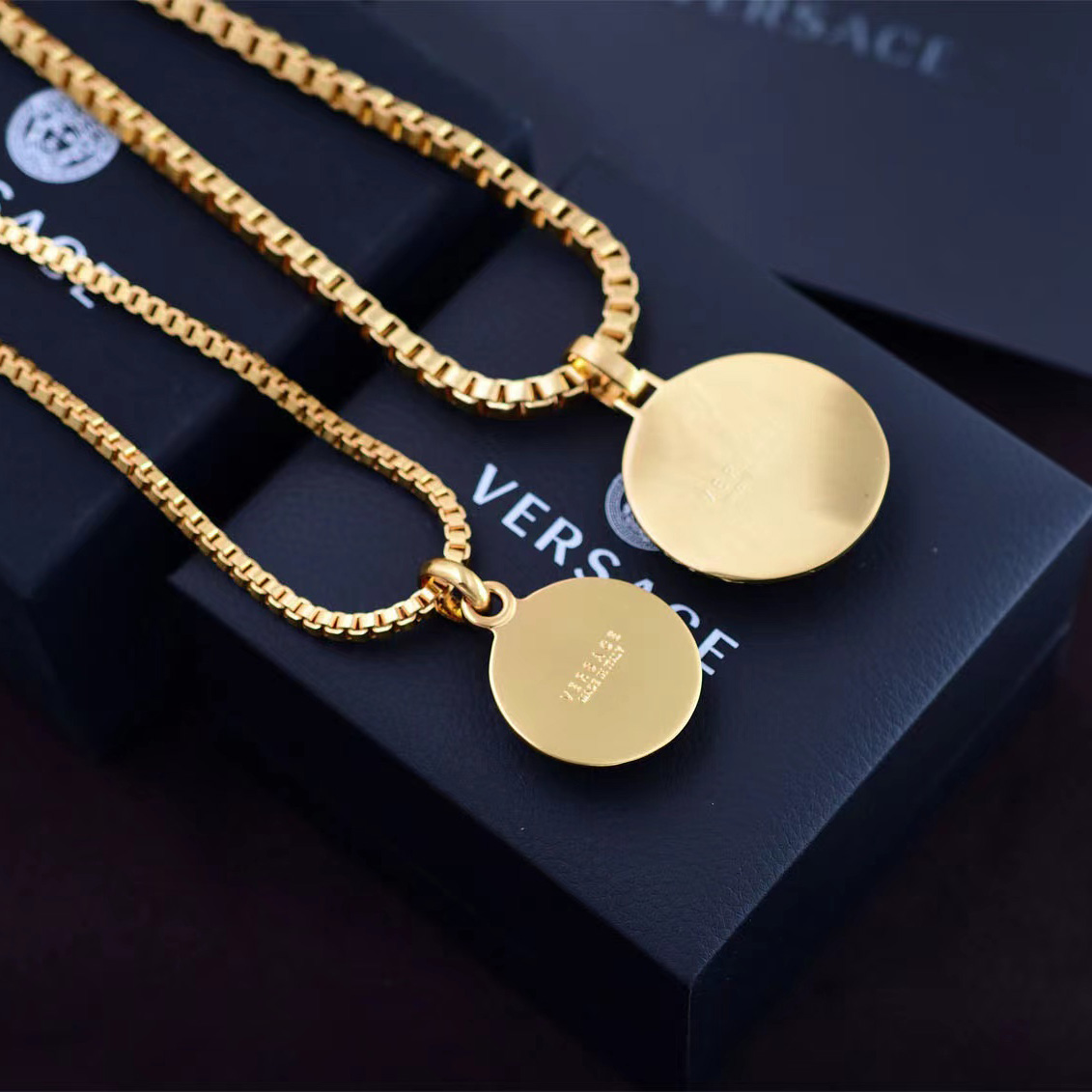 Versace Medusa Necklaces  - DopestKickz