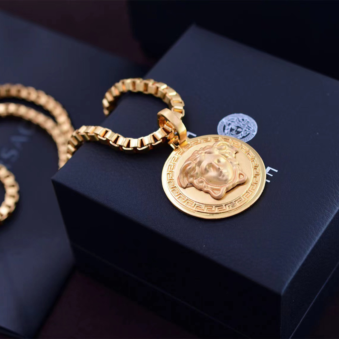 Versace Medusa Necklaces  - DopestKickz